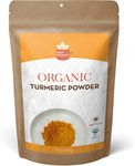 SPICY ORGANIC Turmeric Root Powder – 16 oz. – High Curcumin, Non-GMO Turmeric Spice for Cooking, Skin Care, Golden Milk, and Joint Health Support - Available in Bulk Pack