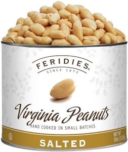 FERIDIES Super Extra Large Salted Virginia Peanuts - 36oz can