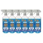 Fabulosa Antibacterial Disinfectant Spray, All Purpose Multi Surface Cleaner, 500ml, 6 pack, Intense, Packaging may vary