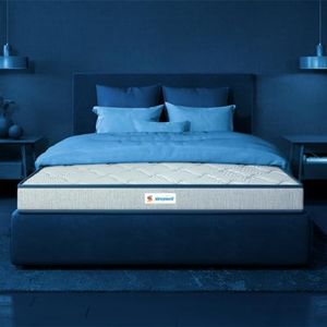 Sleepwell Nexa Classic Resitec Foam 6-inch Queen Bed Size Mattress - Gentle Comfort, Superior air Circulation, Enhanced Support, and Premium Top Layer Feel, Aqua (72x60x6)