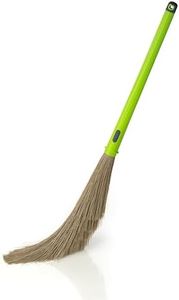 Radiant No Dust Broom with Extendable Long Handle Broom Stick for Home Floor Cleaning and Ceiling Cleaning, Jhadu for Home Cleaning and Ceiling Cleaning, Made of Washable Fibers (Green, Pack of 1)