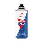 UE Elite 4-Way Spray Lubricant - 500 ml | Remove Rusted and Hard to Open Joints | Removes Sticky Residues