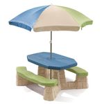 Step2 Naturally Playful Picnic Table with Umbrella - 843800