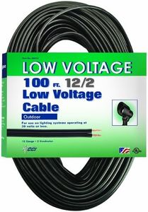 Coleman Cable 095136208 12/2 Low Voltage Lighting Cable, 100-Feet