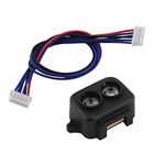 Benewake TF-Luna LiDAR Module Range Finder Sensor Single-Point Micro Ranging Module 5V UART IIC 0.2m~8m Measurement, for Arduino Pixhawk Pedestrian Vehicle Detection