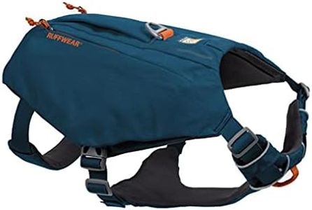 RUFFWEAR Switchbak Dog Harness with Pockets, All-Day Comfort with Built-in Pockets for Short Day Trips and Everyday Activities, Very Small Dog Breeds, Blue Moon