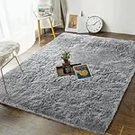 Andecor Soft Fluffy Bedroom Rugs, 4