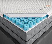 Dormeo Premium King Breathable Mattress Topper with 3-Zone OctaspringⓇ Technology for Optimal Back Support, Anti-Slip Bottom, Topper Only - Mattress Not Included