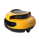 POOLPURE 2026 Pool Robot, 100 Minutes Cleaning Time, Double Motor, LED Indicators, Self-Parking Function, IPX8 Waterproof, Wireless Pool Vacuum Cleaner, Yellow