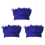 Beistle 3 Piece Blue Hairy Headband