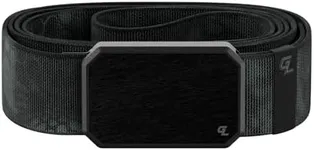 Groove Life Groove Belt Black/Kryptek Typhon - Men's Stretch Nylon Belt with Magnetic Aluminum Buckle, Lifetime Coverage - Medium (33-36")