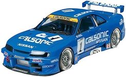 TAMIYA 24184 1:24 Calsonic Skyline GT-R (R33) Model Building Kit, Plastic Kit, Hobby, Crafts, Gluing, Model Kit, Model, Plastic Model Making, Medium