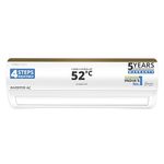 Voltas 185V Vertis Smart Elite Gold 1.5 ton 5 star inverter Split AC|5-IN-1 Adjustable mode|Energy Efficient|Wifi Enabled|High ambient Cooling-cools even at 52°C|Anti dust filter|Copper Coil|White