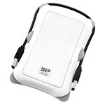 Silicon Power Rugged Armor A30 1TB Rugged USB 3.0 Portable Hard Drive (White)