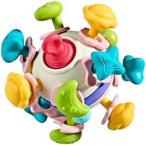 Baby Sensory Toys 2024Upgrade,Teething Toys for Babies Montessori Developmental Rattles Chew Toys Gifts for Infant Newborn Boys Girls 0 3 6 9 12 18 Months Toddler Teething Tots Travel Fidget Toy