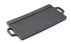 Echtwerk Grill Plate Cast Iron with Grill Strips Big