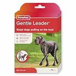 Beaphar | Gentle Leader | Head Collar for Large Dogs | Stops Pulling On The Lead | Training Aid with Immediate Effect | Endorsed by Behaviourists | Red x 1,package may vary