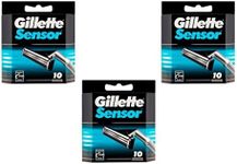 Gillette Mens Sensor Cartridges 10 