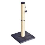 Amazon Basics Cat Scratching Post, Medium, 15.75" x 15.75" x 31.5"H, Grey