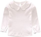 Baby Girl Kids Blouses Long Sleeves