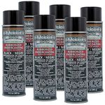 Custom Shop Barrier Bond Black Rubberized Undercoating Sound Deadener - 14.3 fl. Ounce Spray Can (Pack of 6)