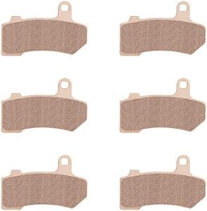 Front & Rear Brake Pads Sintered for Harley Davidson FLHR Road King FLHX Street Glide,08-20 FLHTCU Ultra Classic Electra Glide VRSCDX Night Rod, Road Glide FLTRX Limited FLHXS Street Glide Special