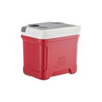 IGLOO Latitude 16QT 15 Litre 24 Cans Cooler in Red, Grey & White