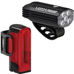 Lezyne, Fusion Drive Pro 600/Strip Drive 300, Light, Set, Black