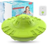Pool Alarm, Floating Pool Safety Alarms for Inground & Above Ground Pools – Loud 110dB Alert, Adjustable Sensitivity, Protection for Kids & Pets (Green)