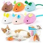 Catnip Toy - 6Pcs Cats Mouse Plush 