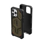 Urban Armor Gear UAG iPhone 16 Pro Max Case, Monarch Pro Mag-Safe Compatible, Rugged Protective Case/Cover Designed for iPhone 16 Pro Max (6.9-Inch) (Military Drop Tested) - Kevlar Element Green