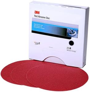 3M 01110 Stikit Red 6" P240 Grit Abrasive Disc