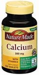 Nature Made Calcium, 500 mg, With V