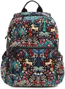 Vera Bradley Women's Cotton Campus Backpack, Enchantment, One Size