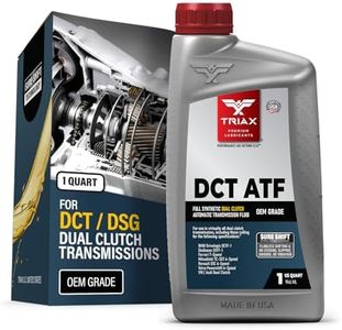 Triax TRANSYN DSG/DCT Dual Clutch Full Synthetic ATF - Lifetime Fill - for All Dual Clutch Transmissions - High Performance Speed Shift with SureShift No Slip Additive (1 Quart)