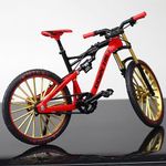 Bestie toys Bicycle Model 1:10 Scale Realistic Shape Alloy Downhill Mountain Bike Toy (Multicolor, Pack of: 1)