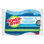 Scotch-Brite Scrub Sponge, 3 Pack, Multipurpose Sponges for Dishes ,Garage, Outdoor, Kitchen