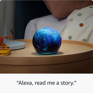 Echo Dot Kids Smart Speaker with Alexa, Owl – Wi-Fi, Bluetooth, 1 Year Kids+