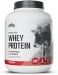 Levels Grass Fed 100% Whey Protein, No Hormones, Strawberry, 5LB