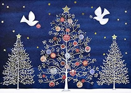 Doves of the Season Deluxe Boxed Holiday Cards (20 cards, 21 self-sealing envelopes)