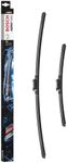 Bosch Aerotwin A 558 S - Front Windscreen Wipers - Set of 2 Replacement Blades - Comes with Pre-assembled Adapter - 2 Blades, 700mm/400mm - Only for right-hand drive (UK)