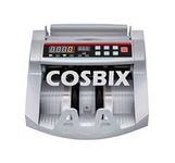 COSBIX ST-100 Heavy Duty Money l Note l Cash Counting Machine with Fake Currency Detection Technology for Old and New Issued Version.