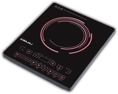 Bajaj ICX 200FP 2000W Induction Cooktop, Black