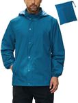 COOFANDY Men'S Waterproof Rain Coats Golf Rain Gear For Men Lightweight Waterproof Rain Jacket