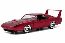 Jada Toys Fast & Furious 1 24 Diecast 1969 Dodge Charger Daytona Vehicle (red)