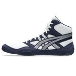 Asics Men's Snapdown 4 Wrestling Shoes, Midnight/Pure Silver, 8.5