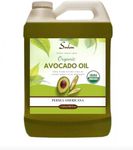 USDA Certified Organic Cold Pressed Unrefined Raw Avocado Oil - 1 Gallon/128 fl.oz