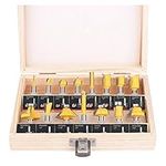 KOWOOD Router Bits Set of 15 Pieces