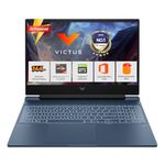 HP Victus, AMD Ryzen 7 7445HS, 6 GB RTX 3050,Upgrade (Upto 32GB) 16GB DDR5, 512GB SSD, FHD, 144Hz, 300 nits, IPS, 15.6''/39.6cm, Win 11, M365* Office24, Blue, 2.29kg, fb3134AX, Backlit, Gaming Laptop