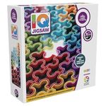 The Happy Puzzle Company IQ Jigsaw - The Ultimate Jigsaw Puzzle Challenge - 120 Multi-Level Challenges, Fit Nine Jigsaw-Shaped Puzzle Pieces into a 6x6 Grid - Test Your Spatial Skills and Logic